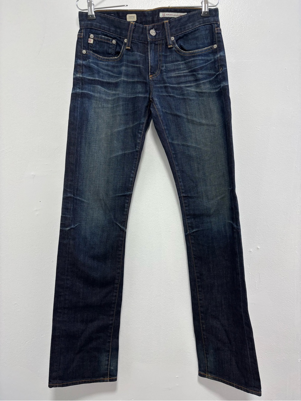 Ag Adriano Goldschmied Blue Tomboy Boyfriend Fit Jeans Size 26R